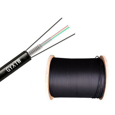 GYXTW 4 Core Single Mode Fiber Cable G652D Standard Steel Tape Armored High Tensile Strength for Outdoor Telecom Projects