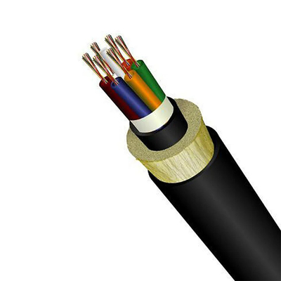 cavo ad alta qualità ADSS fibra ottica esterno g652d 12 24 58 80 core hilos single mode span 200 single PE jacket