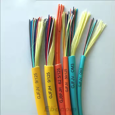 GJFJV GJFJH Cable ottico indoor 2-144 core Single Mode G652D per la rete