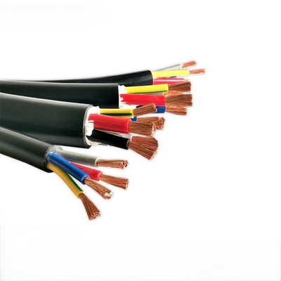 RVV cavo elettrico cavo di alimentazione cavo multiconduttore filo 2 3 4 5 nucleo 0,75 1 1,5 2,5 4 6 mm