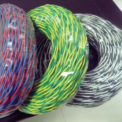 H03V-S H05V-S Cavo RVS PVC Isolato Cavo di rame flessibile 2*1,0 2*1,5 100m/rollo