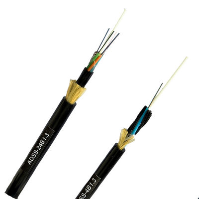 Cavo in Fibra Ottica ADSS a 12 Fibre Dielettrico con Guaina Singola in PE