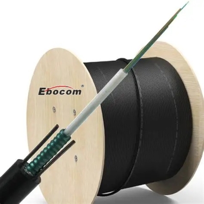 Cavo in fibra ottica GYXTW – 2-24 fibre, tubi lenti, armatura in nastro d'acciaio, guaina in PE per esterni, lunga distanza