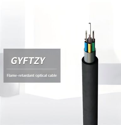 GYFTZY Cavo in fibra ottica a 48 fibre, monomodale, a tubi lenti, con elemento di rinforzo non metallico